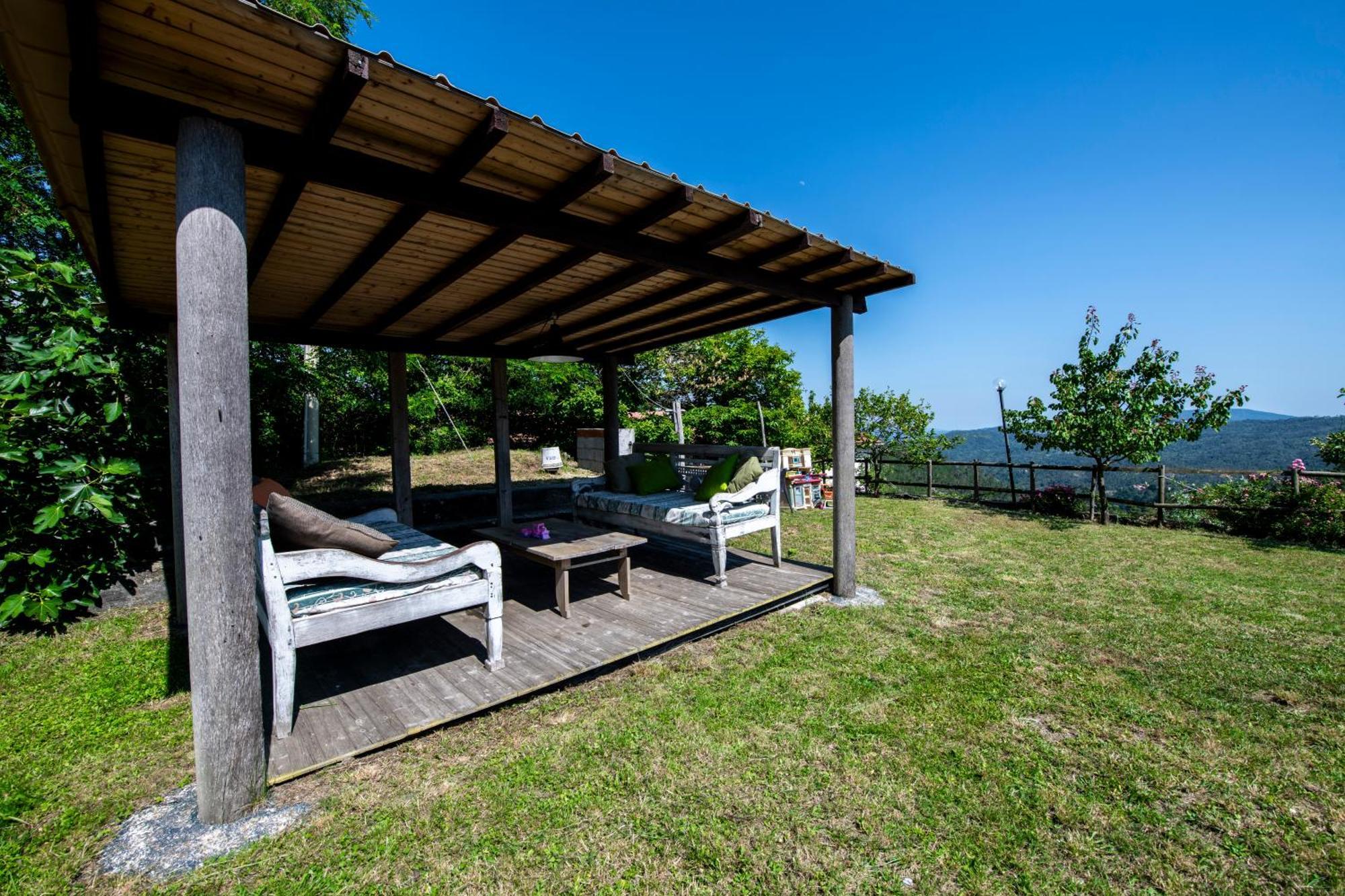 211 - Appartamento Acacia, Terrazza Giardino E Piscina Carro Exteriör bild